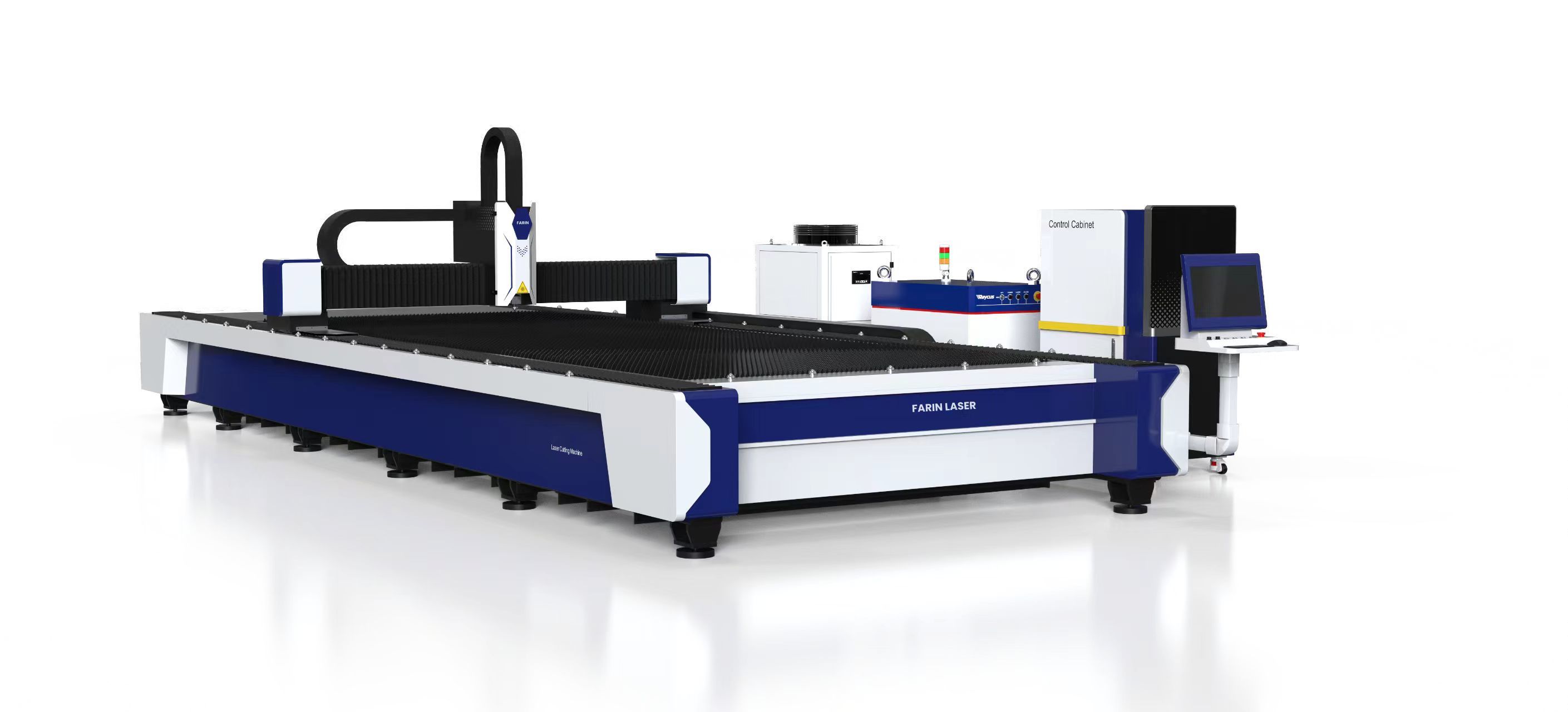 Model 6015 CNC Fiber  Automatic Single Platform Laser Cutting Machine High Power 6000-40000 W