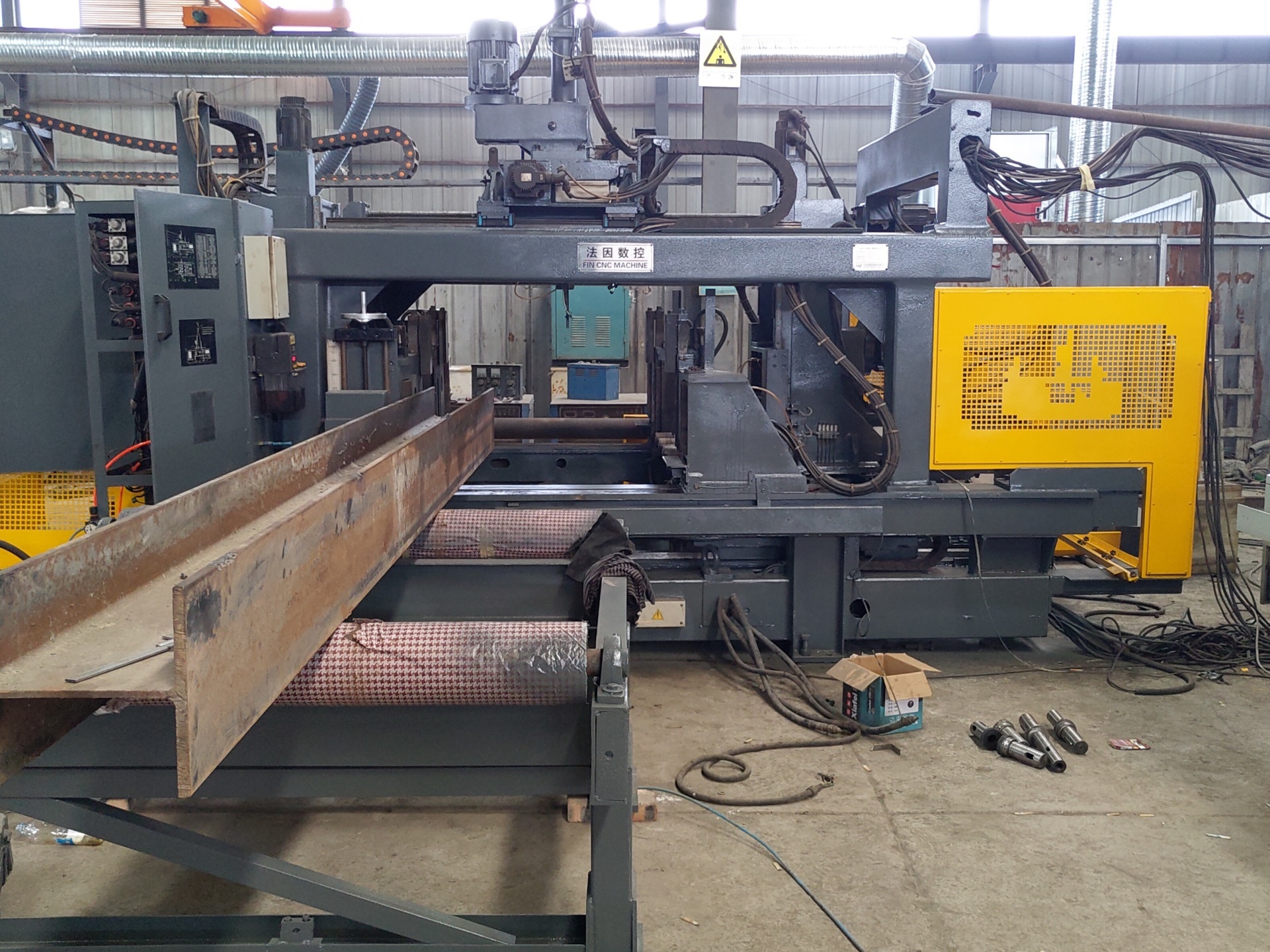 Used 3-D H-beam Drilling machine