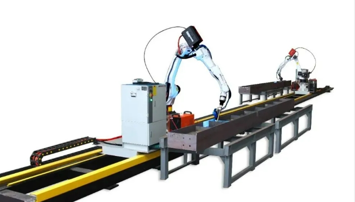 6-axis floor-rail industrial welding robot Arm span 1.5M 2M GR-WL300