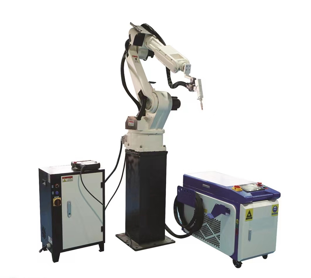 Industrial laser welding robot