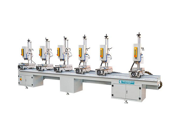 Multiple-head combined drilling machine for Aluminum Profile