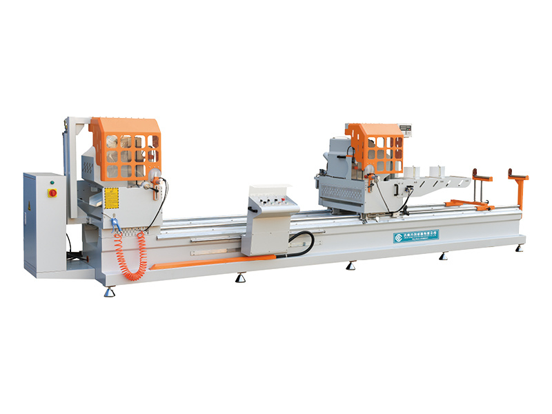 DOUBLE HEAD CUTTING SAW FOR ALUMINUM AND PVC PROFILE of Window machine