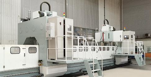 CNC Header Pipe drilling machine