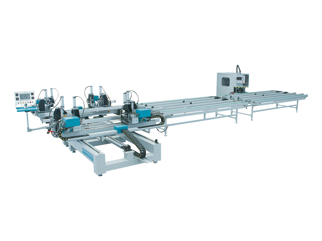 Welding & Cleaning Production Line for PVC window and door window machine