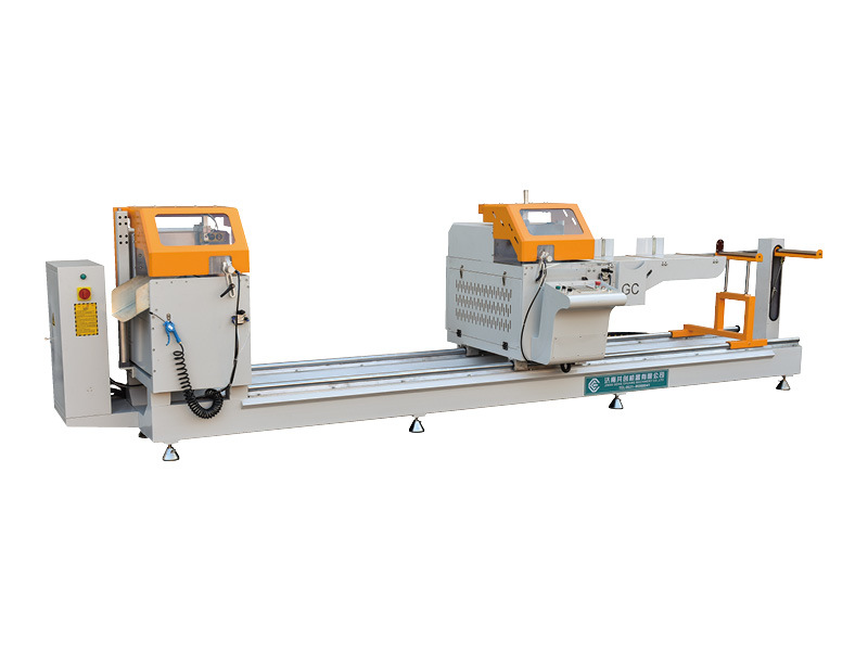 High Efficiency Double Head Cutting Saw for Aluminum and PVC Profile