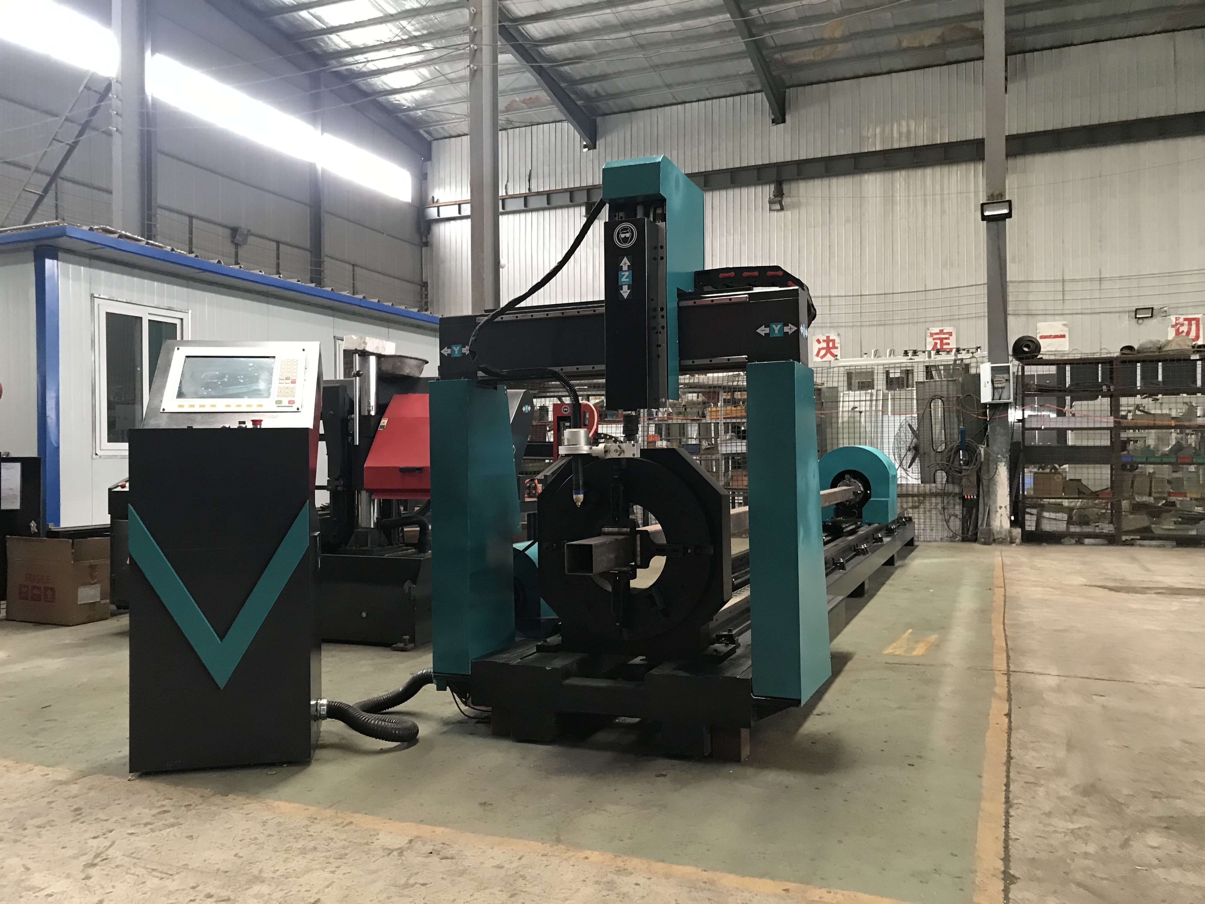 5-axis CNC automatic plasma cutting machine(Support customization)