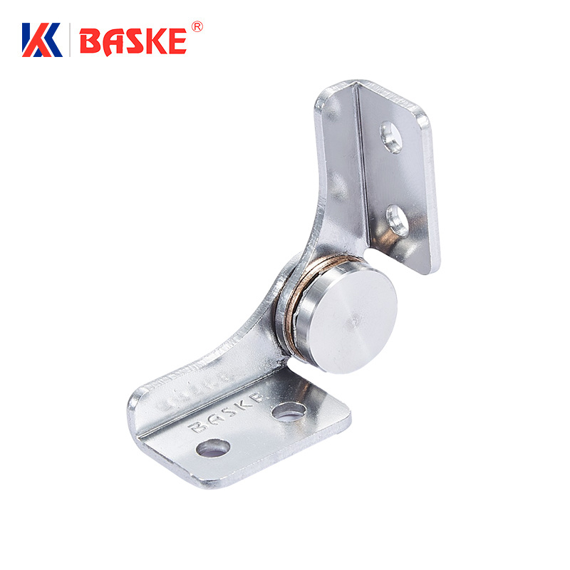Furniture cabinet door free-stop torque hinges