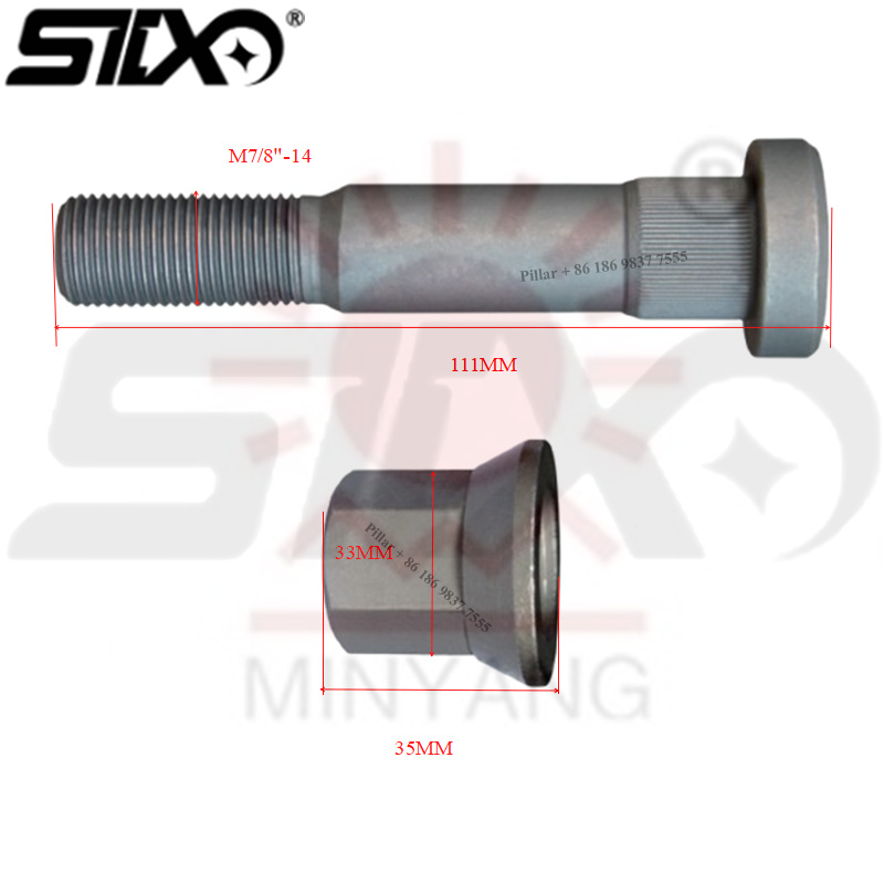 Wheel Bolt-M7/8"-14*111-VOLVO Truck