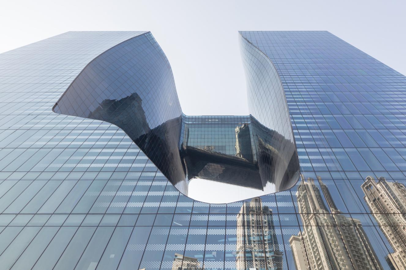 Hidden-frame glass curtain wall (2)