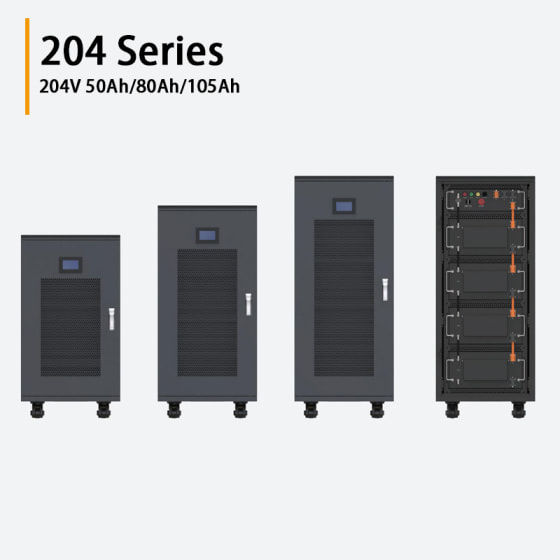 204V 50Ah/ 80Ah/ 105Ah Battery System