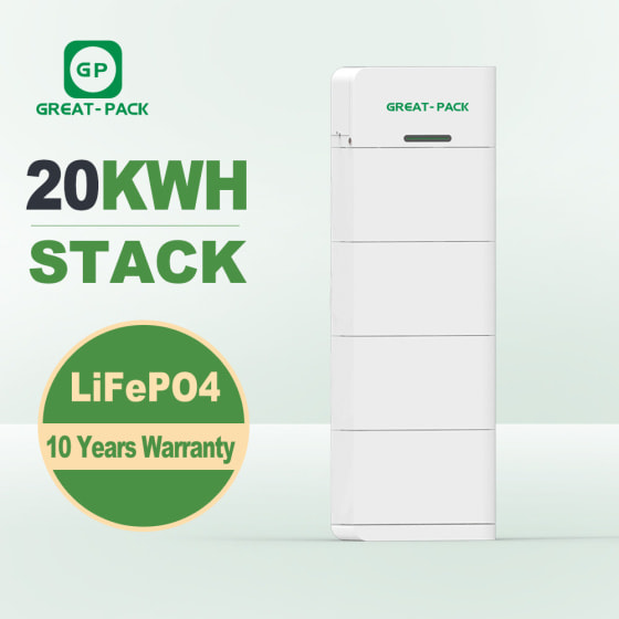 307.2V50Ah 15.36KWh Stackable Battery