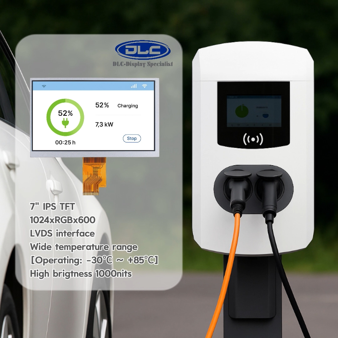 Reliable Display Performance for EV chargers