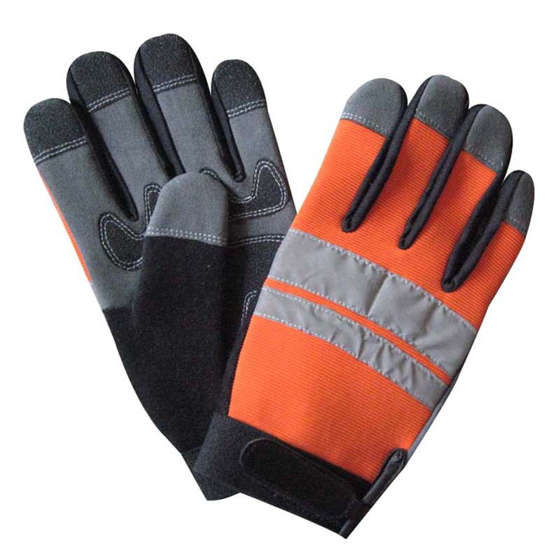 Heavy duty hand protection industrial mechanic glove