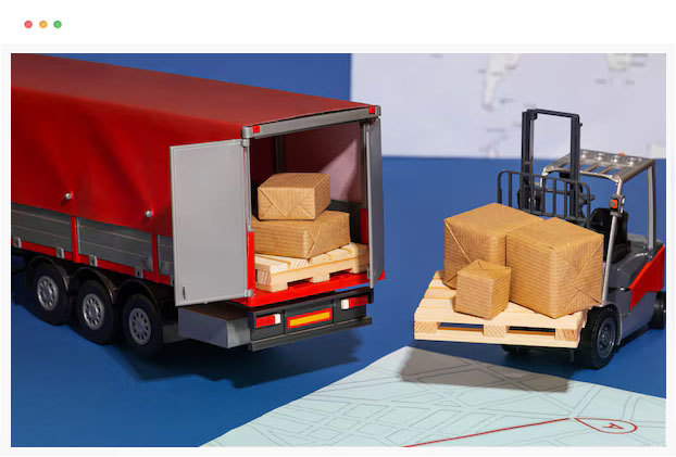 Supply chain representation still life