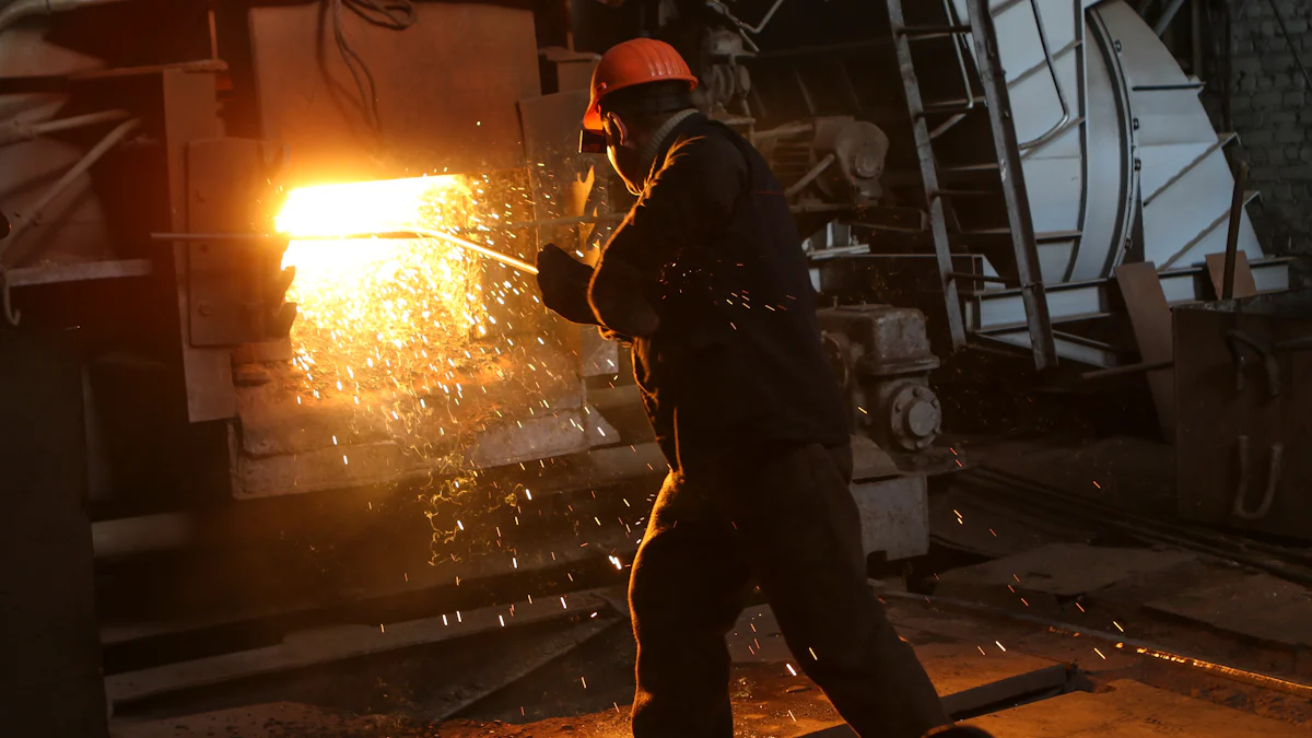 Melting scrap steel