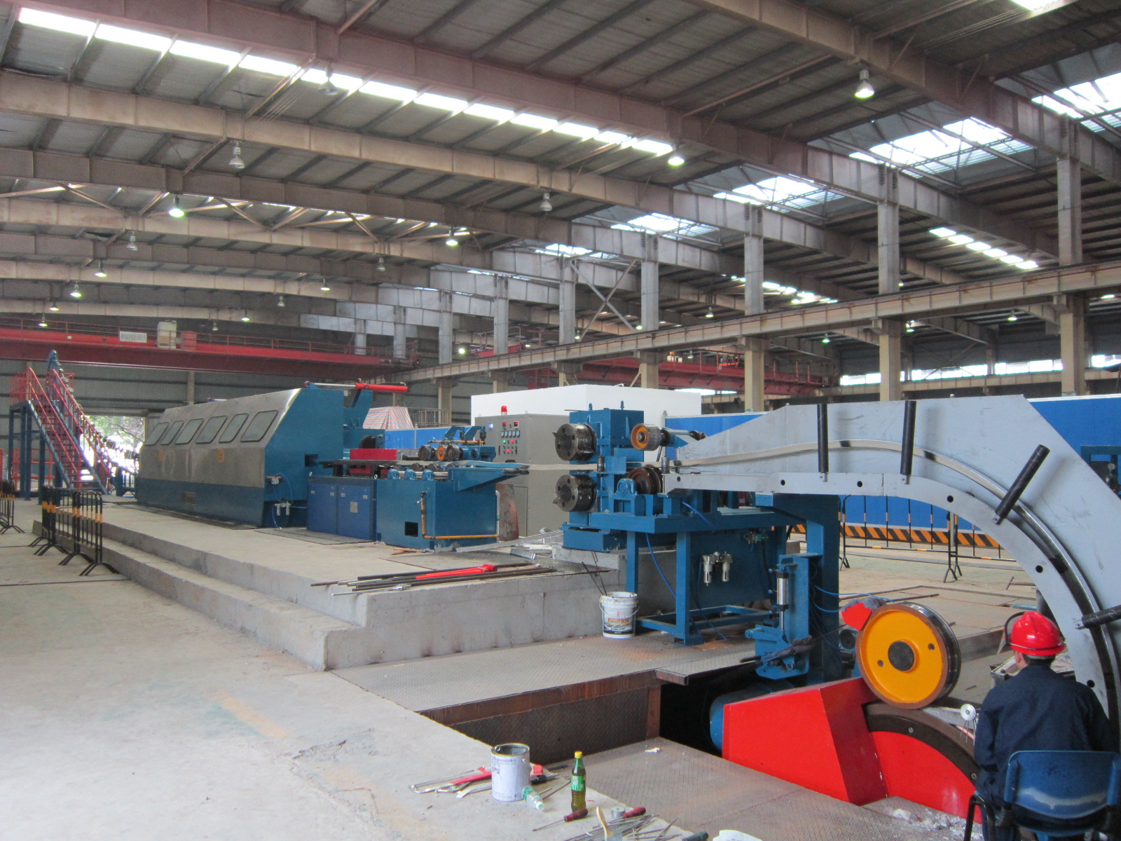 Aluminum rod continuous casting and rolling2 Aluminum rod continuous casting and rolling2