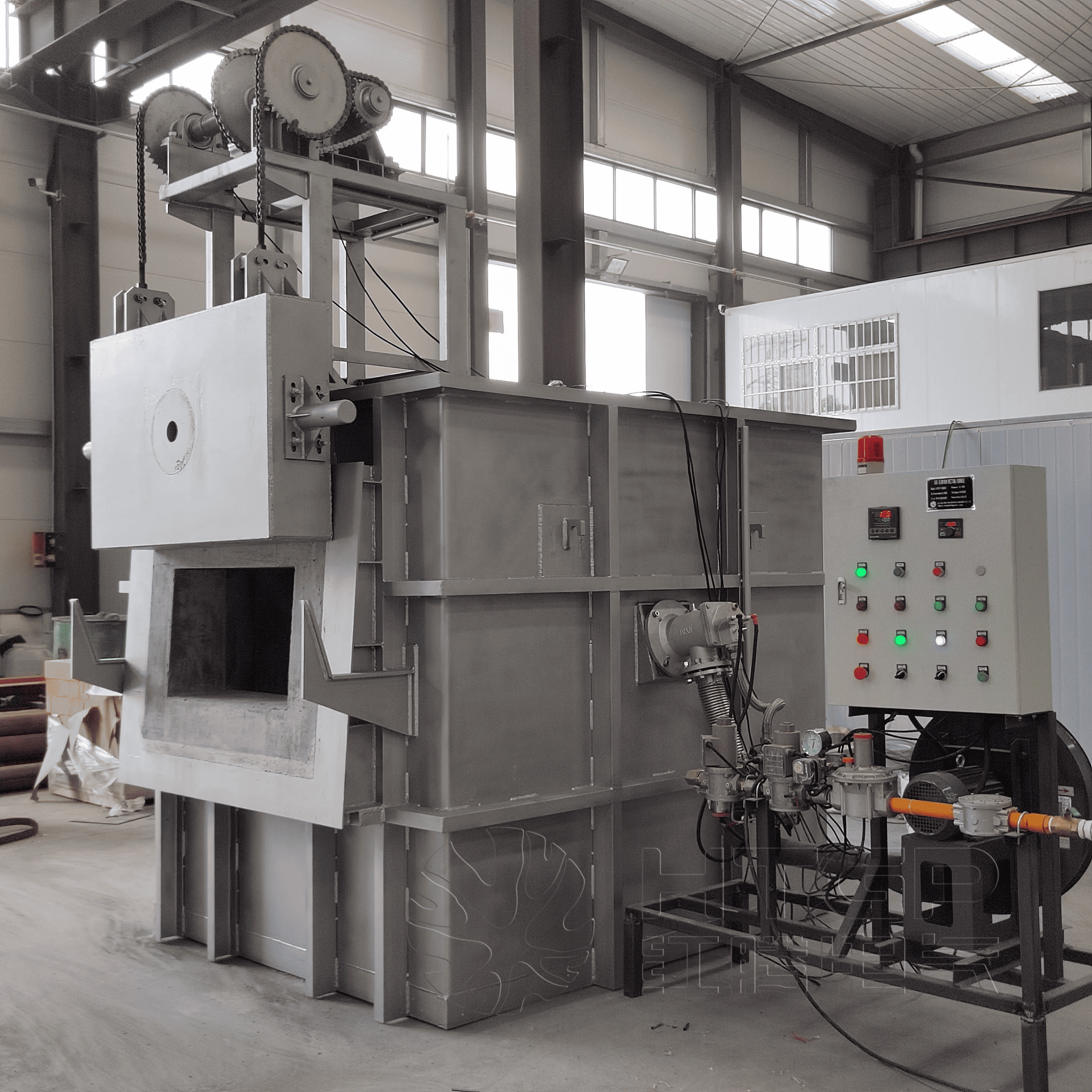 Fixed gas aluminum melting furnace1 Fixed gas aluminum melting furnace1