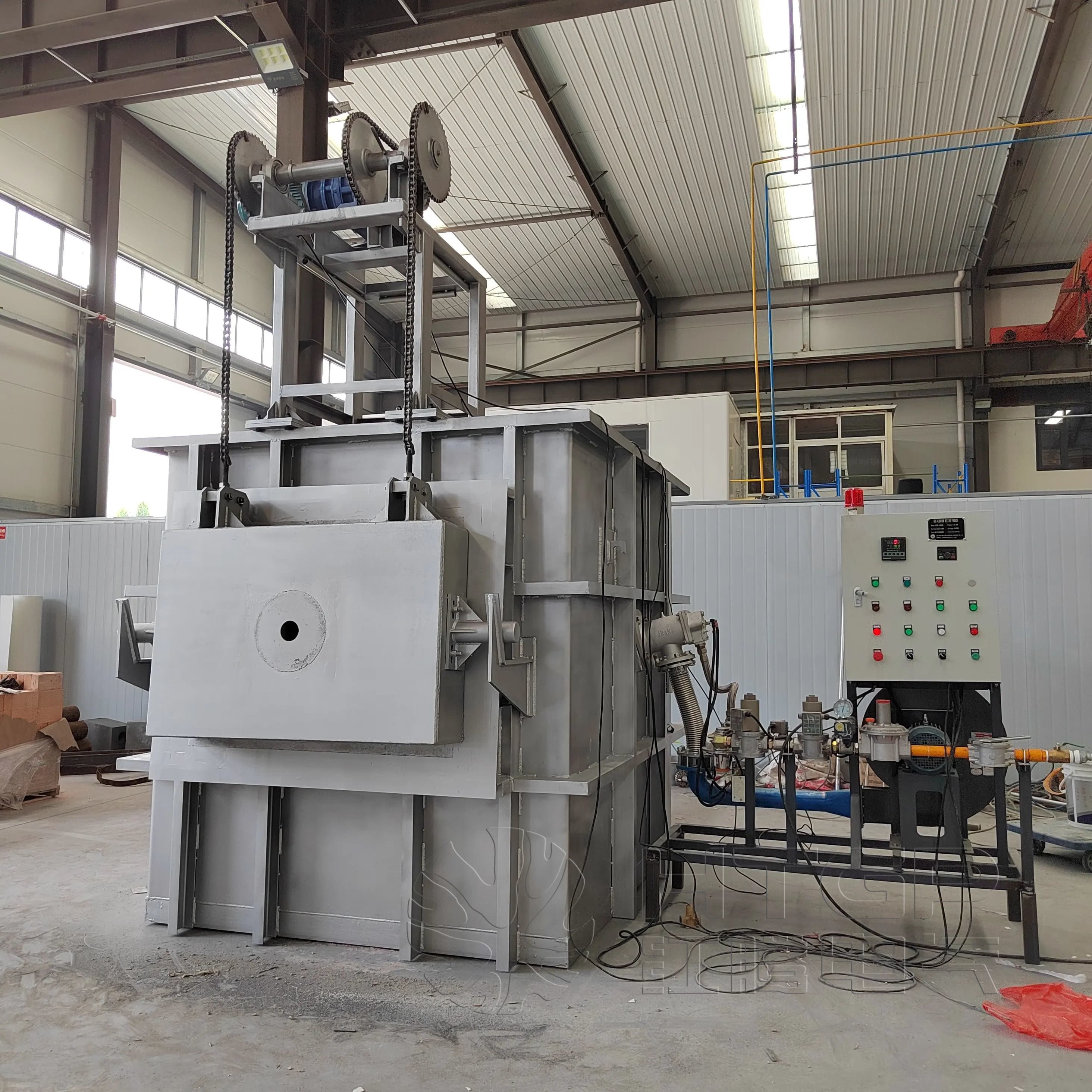Fixed gas aluminum melting furnace Fixed gas aluminum melting furnace