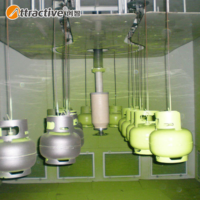 Attractivechina Metal Cabinet Coating Production Line Electrostatic Spray Powder Coating Line Manufacturer
