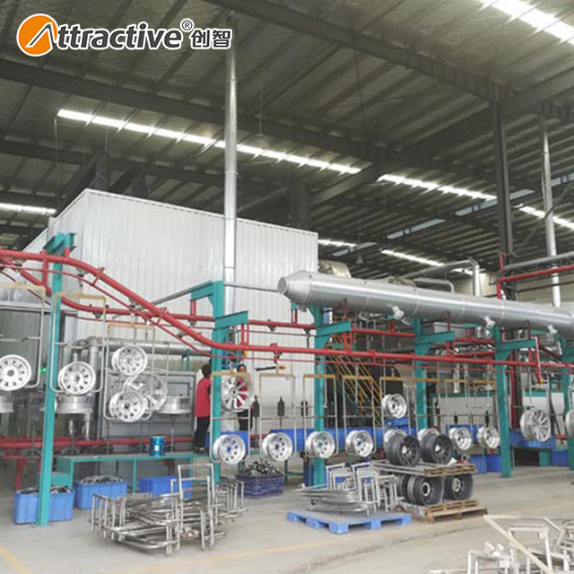 Wheel Paint Machine Professional Painting Equipment Spraying Line
