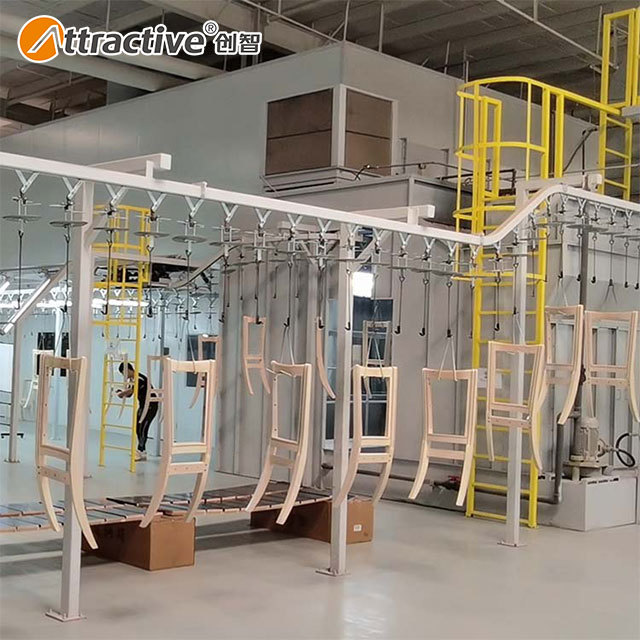 Attractivechina Wood Coating Machine Furniture Spray Painting Line Wood Coating Line Supplier