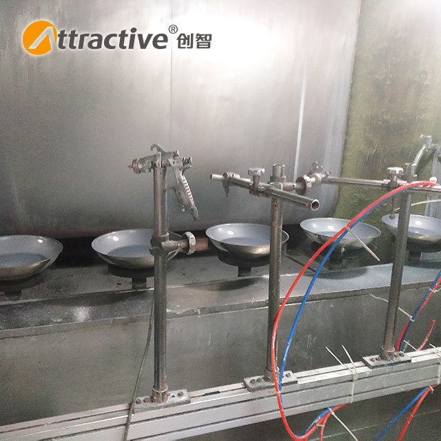 Attractivechina Cookware Painting Line Automatic Sandblasting Machine China Pretreatment Production Line