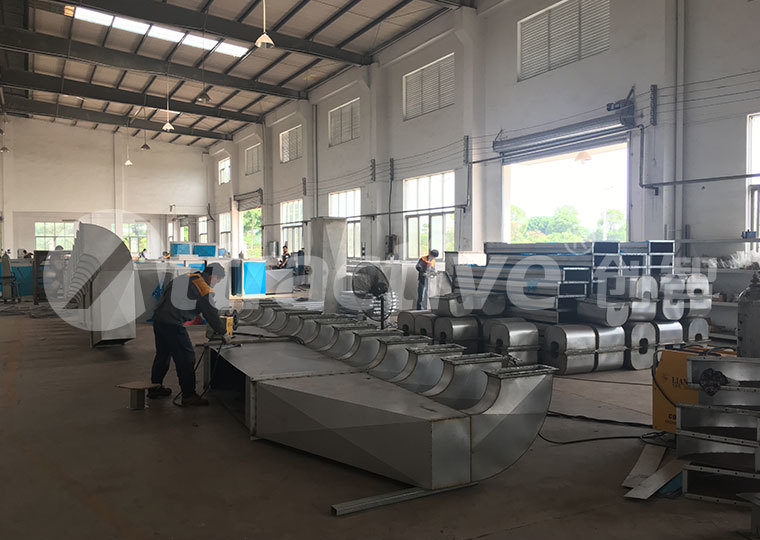 coating production line workshop