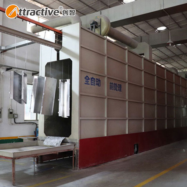 Attractivechina Metal Coating Production Line Industrial Paint Equipment Powder Coating Machine
