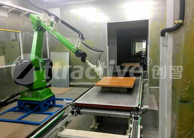robotic automatic painting line