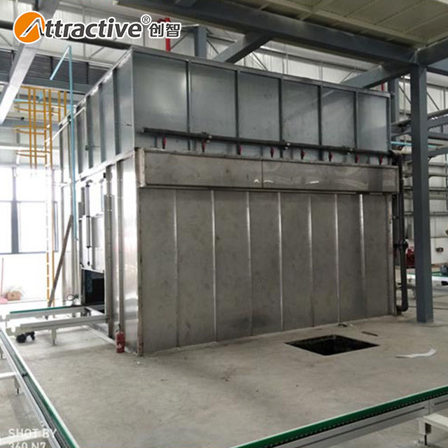 Attractivechina Wood UV Coating Line Paint Machinery Manufacturer Beds Furniture Spraying Line