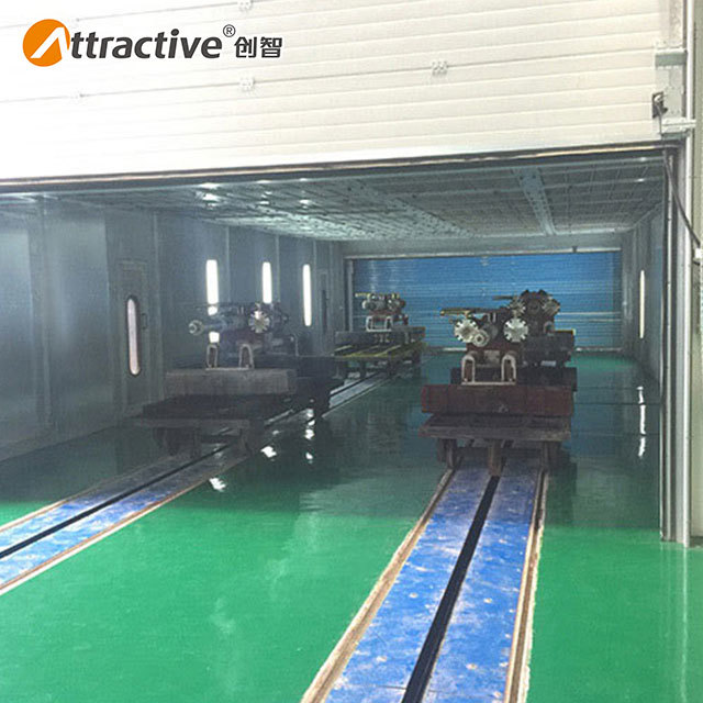 Attractivechina Heavy Machinery Equipment Coating Line Automated Spray Paint Machine Robotic Spraying Line
