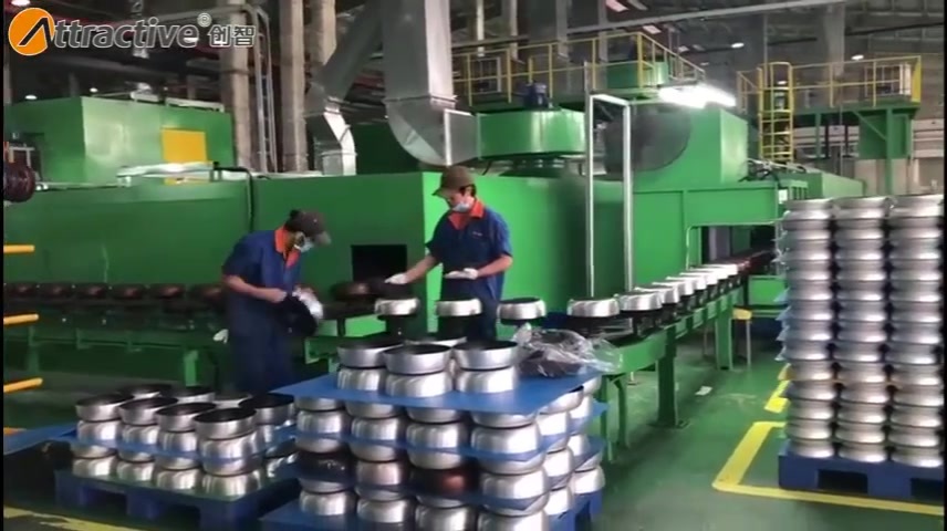 铝锅喷涂生产线