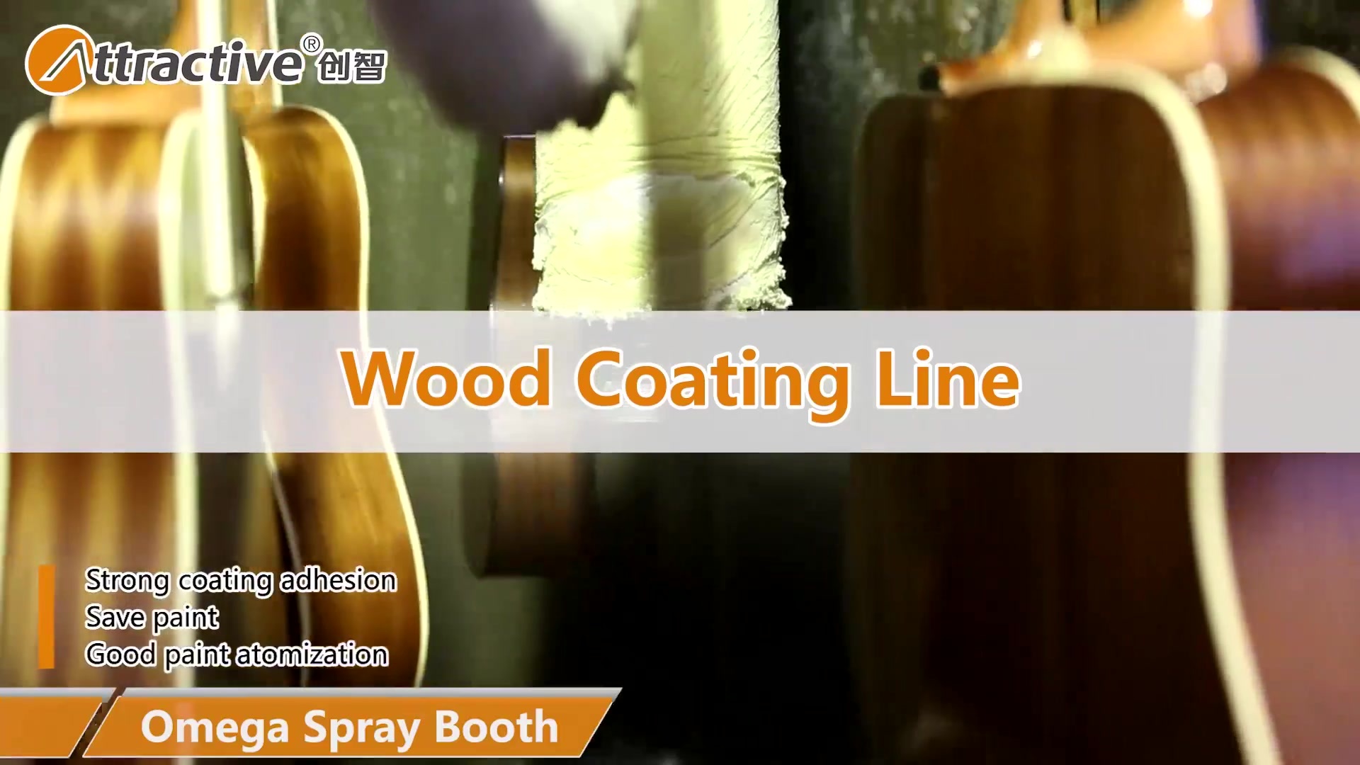 Hongmian guitar painting line.mp4 Hongmian guitar painting line.mp4