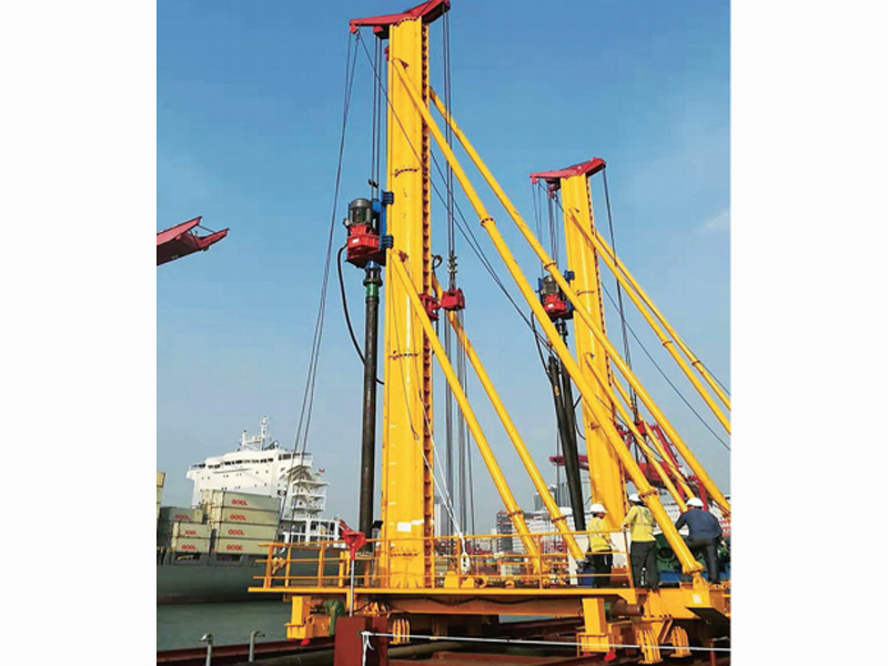 Shipboard DTH Hammer Rock Drilling Rig