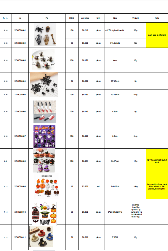 Christmas, Halloween accessories