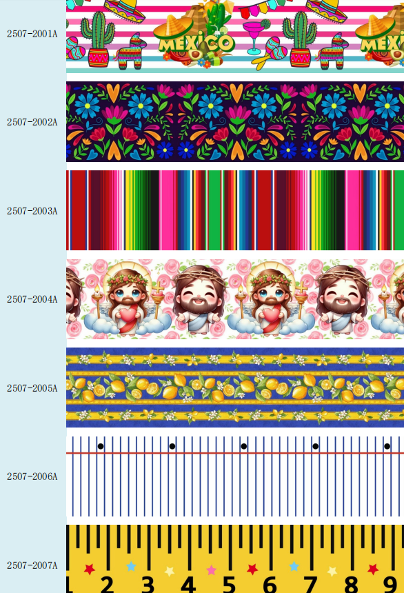 Printed ribbon catalog（B） (25 07 month)250707