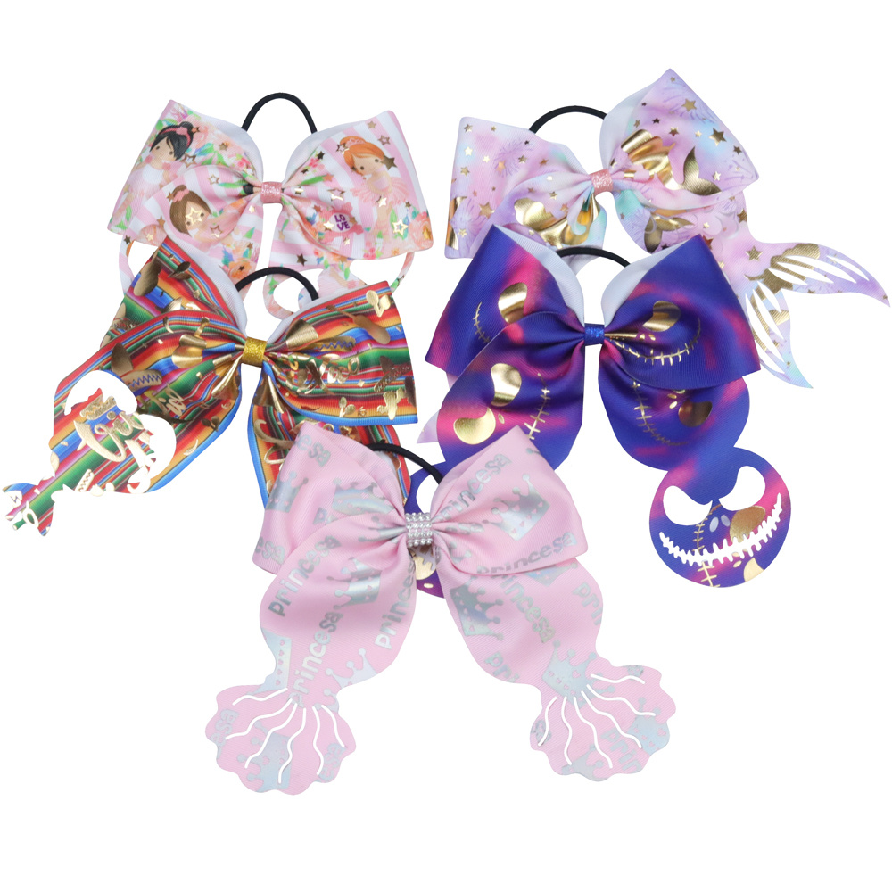 7 Inch Cheer bows  10 Pieces per color