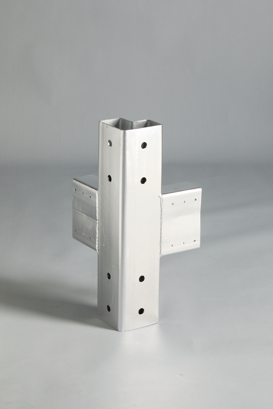 L-shaped column connector