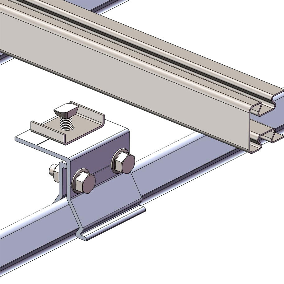 Explosion diagram of fixture components
