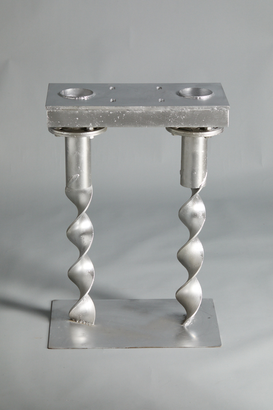 Screw Pile - Two Piles Cap Pile