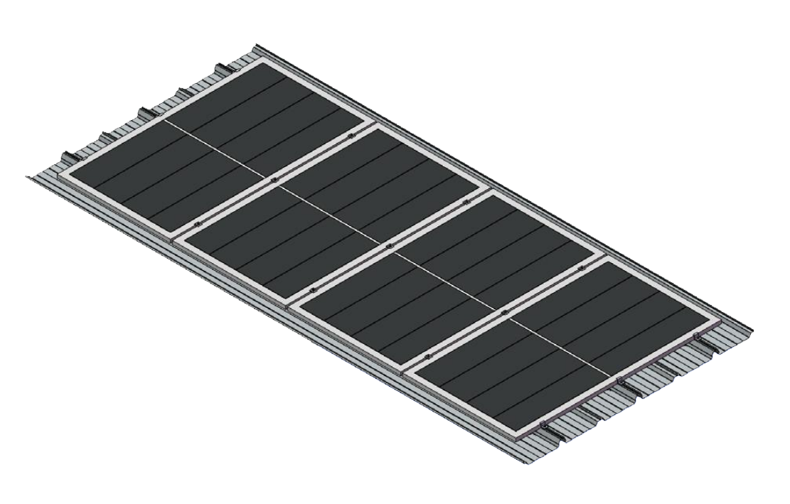 BIPV Bracket Roof Integrated Panel