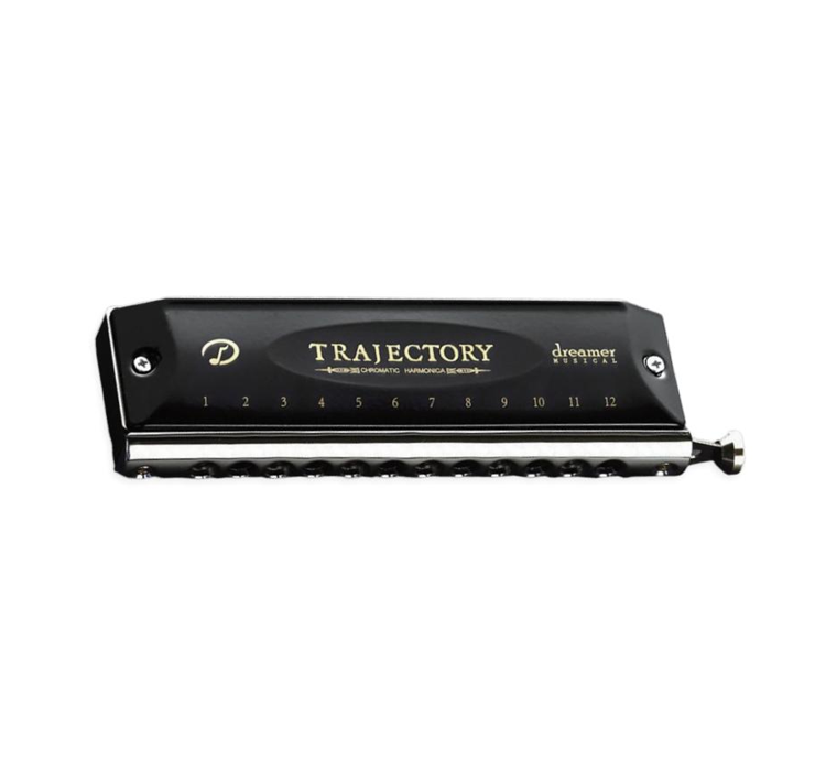 DR1248H-JS 12 hole 48 tone dreamer metallic comb chromatic harmonica(gift box)