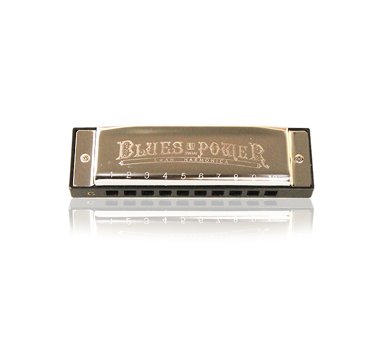 SW1020H-1 10 hole 20 tone senior blues stainless steel cover plate square harmonica (large spec\plastic box)