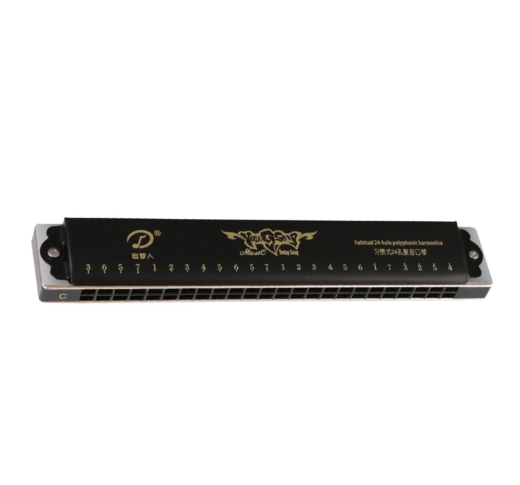 DR2421H Habitual 24-hole dreamer polyphonic harmonica（gift box)