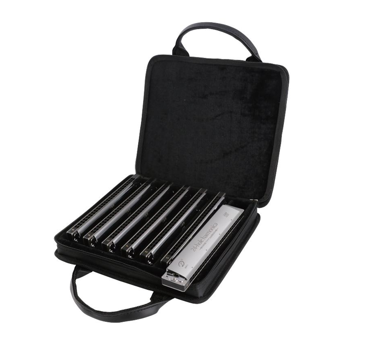 DR24m-7T 24 hole dreamer harmony minor key 7-tune set-packing harmonica(gift bag)