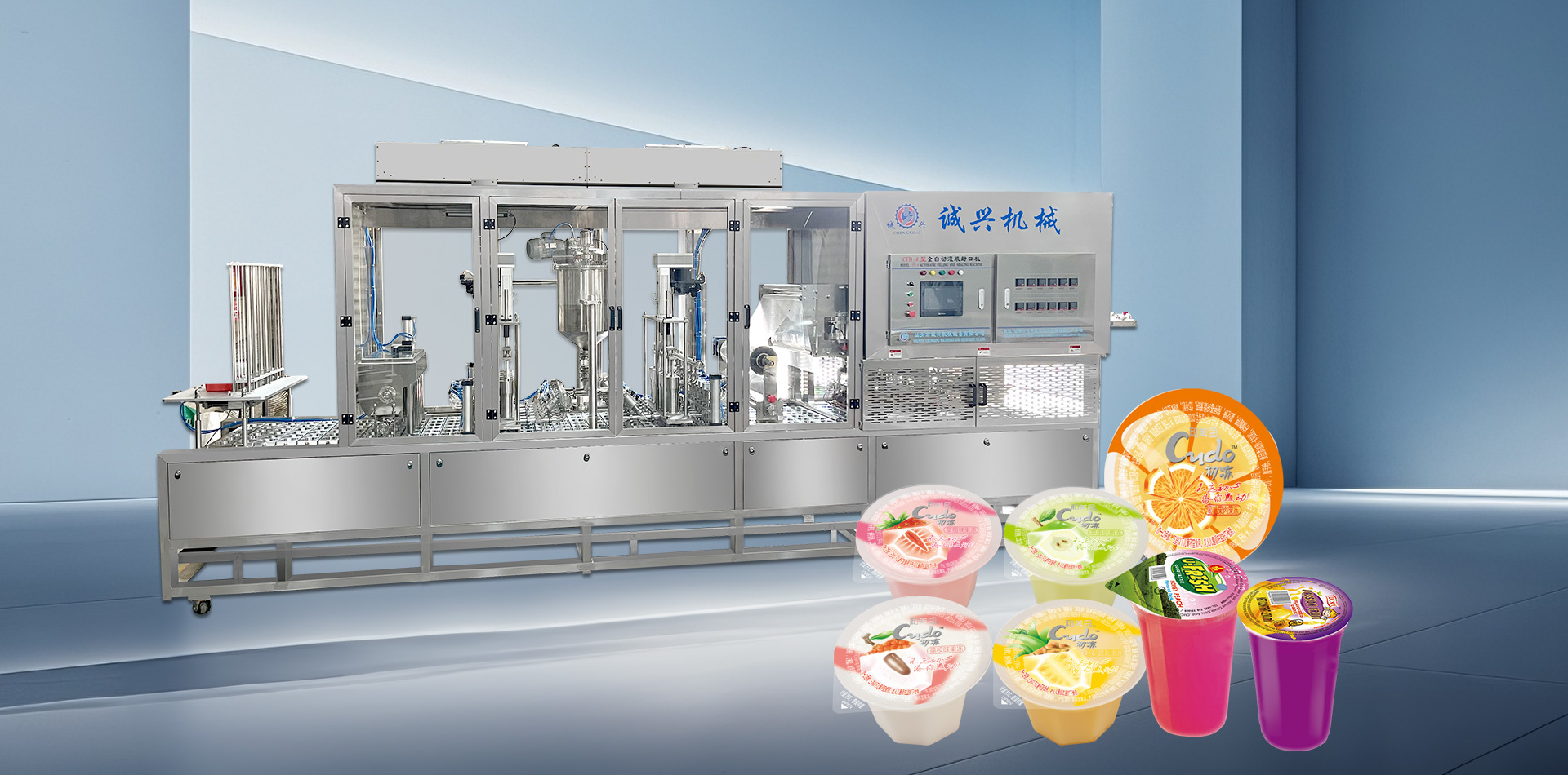 CFD-6 Fully Automatic Filling and Sealing Machine