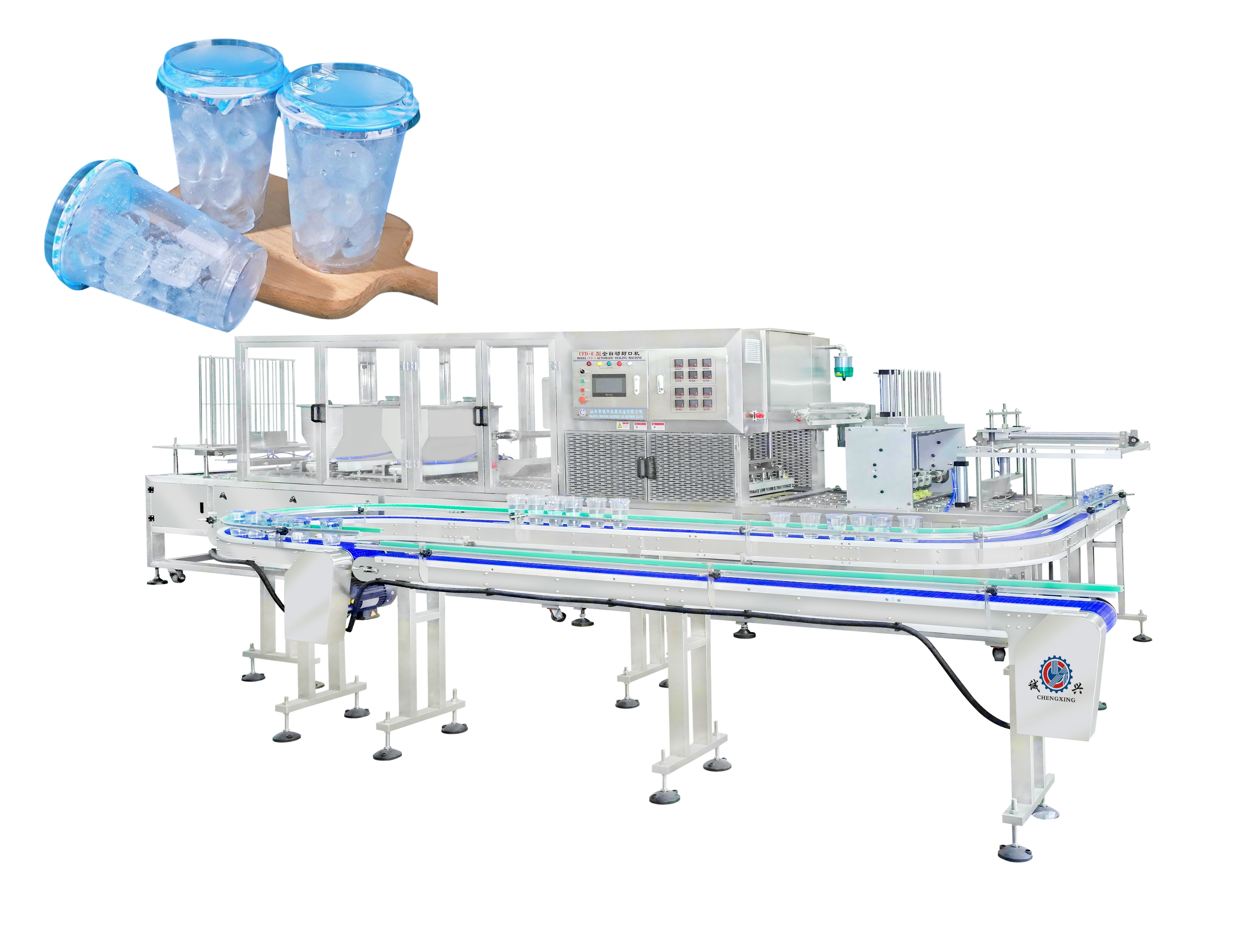CFD-6型冰杯系列全自动封口机
