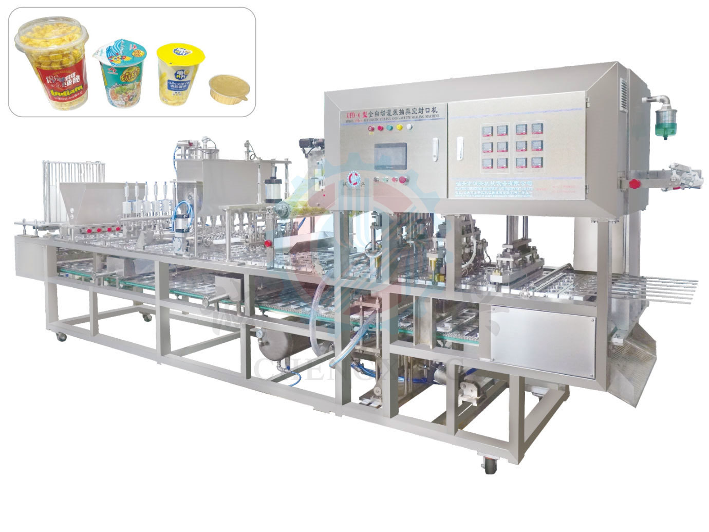 CFD-Vacuum series automatic filling and sealing machine
