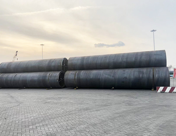 Spiral pipe of water delivery steel pipe