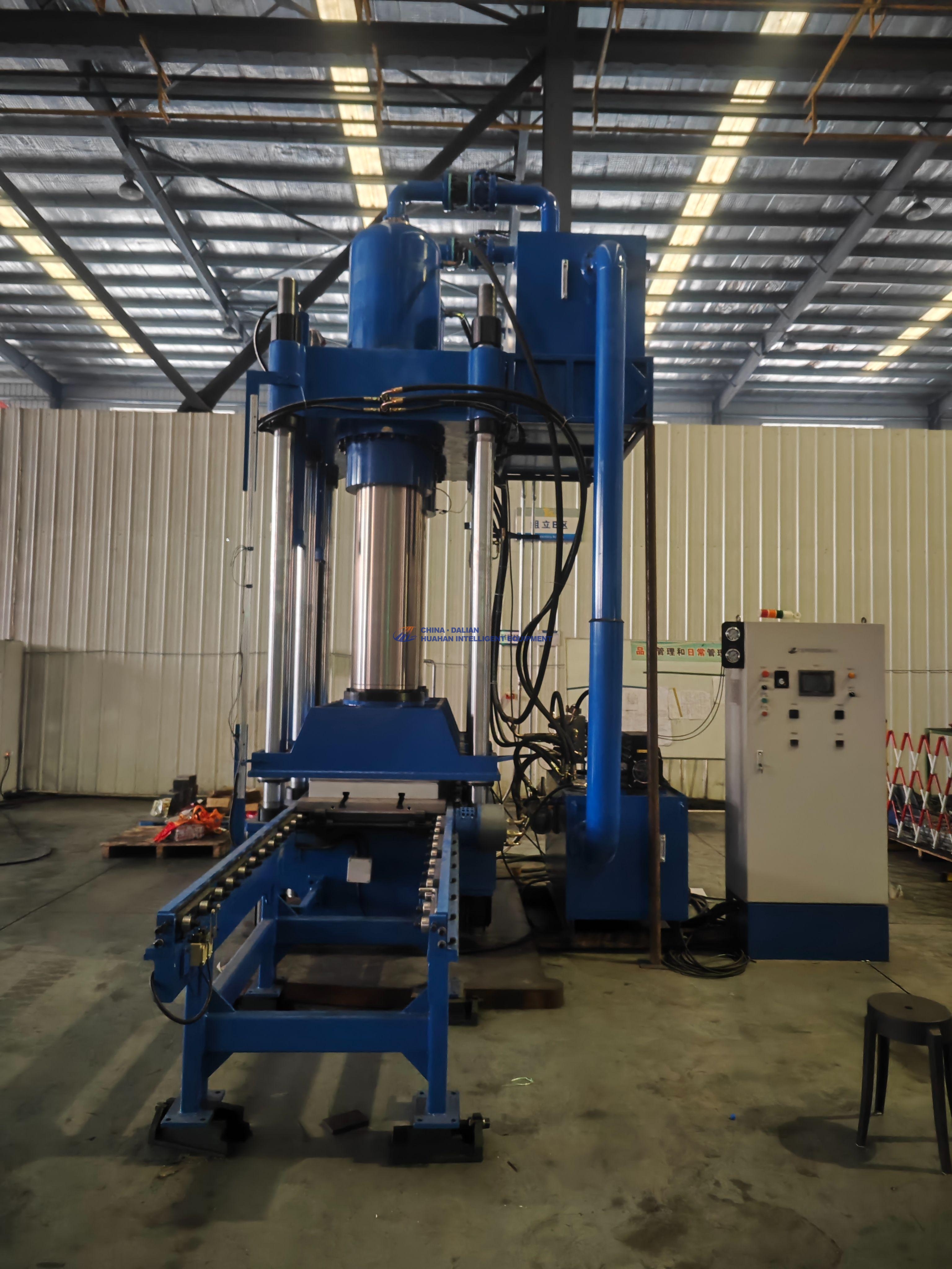 500T Single-Station Plate Vulcanizing Press
